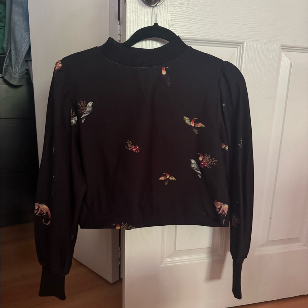 Farm Rio Crop sweatshirt